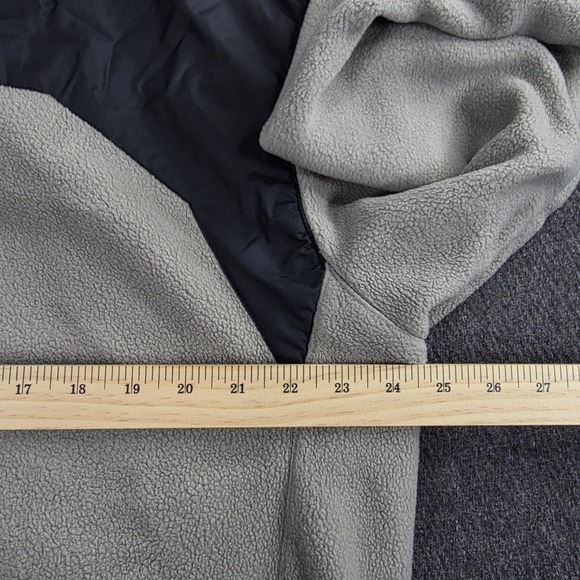 Columbia Interchange Bugaboo Fleece Jacket Mens Size L Gray Black Zip Up Outdoor - Picture 9 of 9